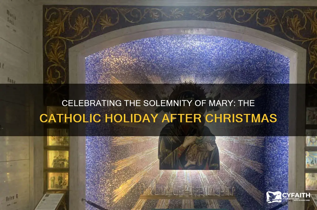 what is the catholic holiday after christmas