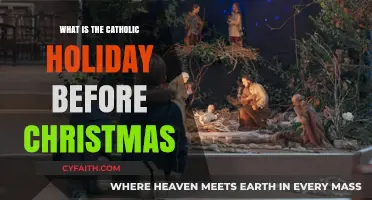Advent's Anticipation: Exploring the Catholic Holiday Before Christmas