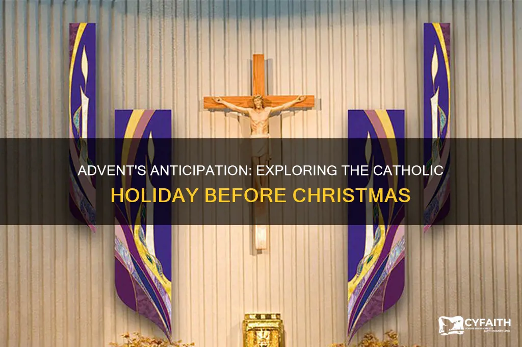 what is the catholic holiday before christmas