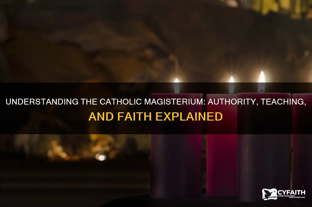 what is the catholic magisterium