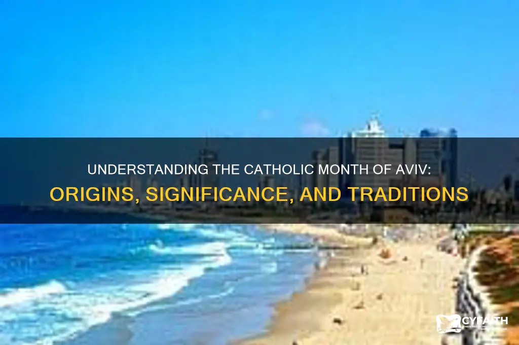 what is the catholic month of aviv