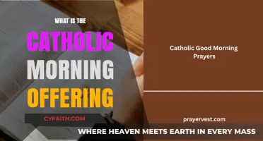 Understanding the Catholic Morning Offering: A Daily Prayer Tradition