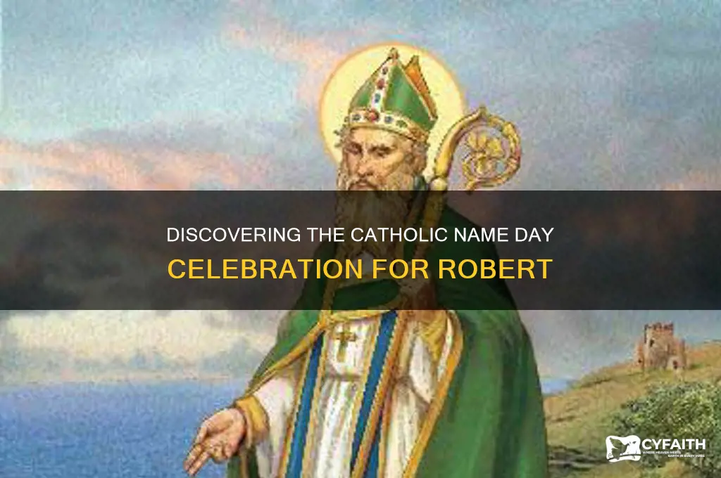what is the catholic name day for robert