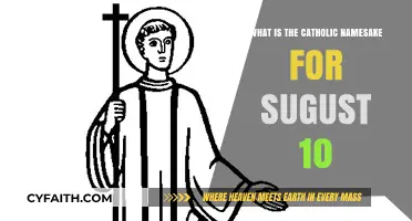 August 10th Catholic Saint: Exploring the Patron and Significance