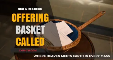 Understanding the Catholic Offering Basket: Its Name and Significance
