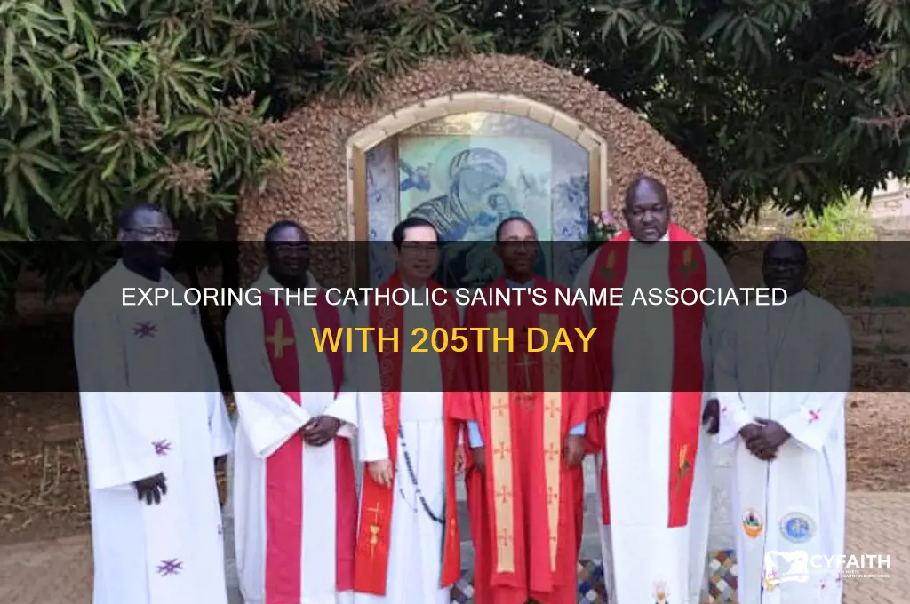 what is the catholic on 205th name