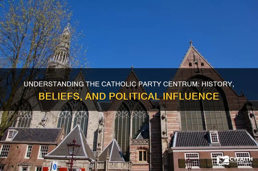 what is the catholic party centrum