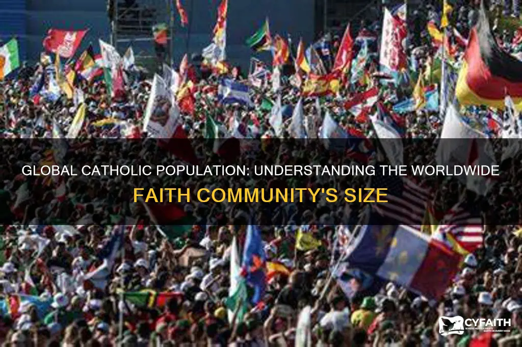 what is the catholic population in the world