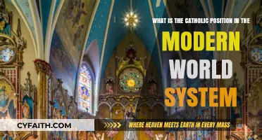 The Catholic Church's Role and Influence in Today's Global Order