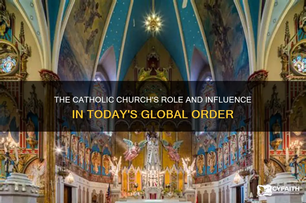 what is the catholic position in the modern world system