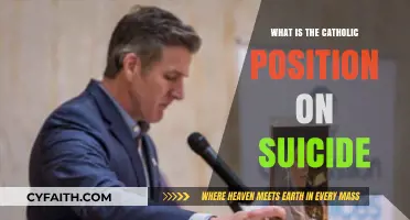 Understanding the Catholic Church's Stance on Suicide and Mental Health