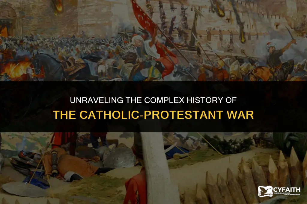 what is the catholic protestant war