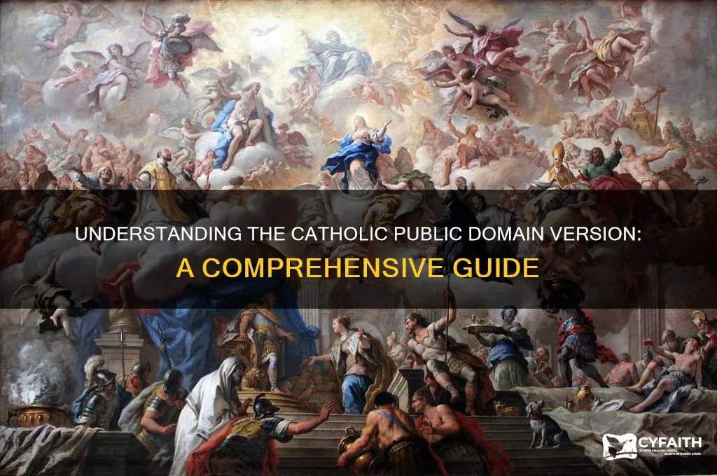 what is the catholic public domain version