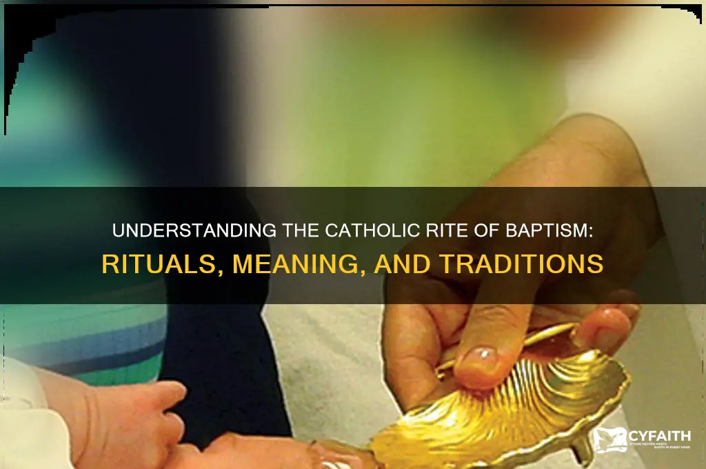 what is the catholic rite of baptism