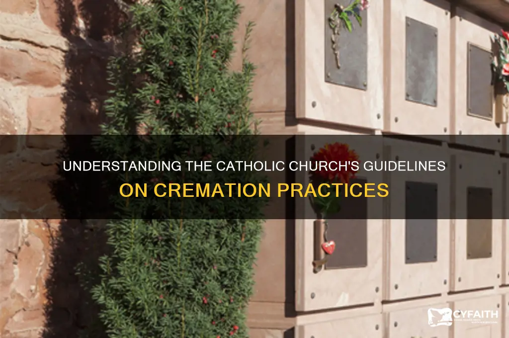 what is the catholic rule on cremation