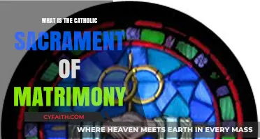 Understanding the Catholic Sacrament of Matrimony: A Sacred Union Explained