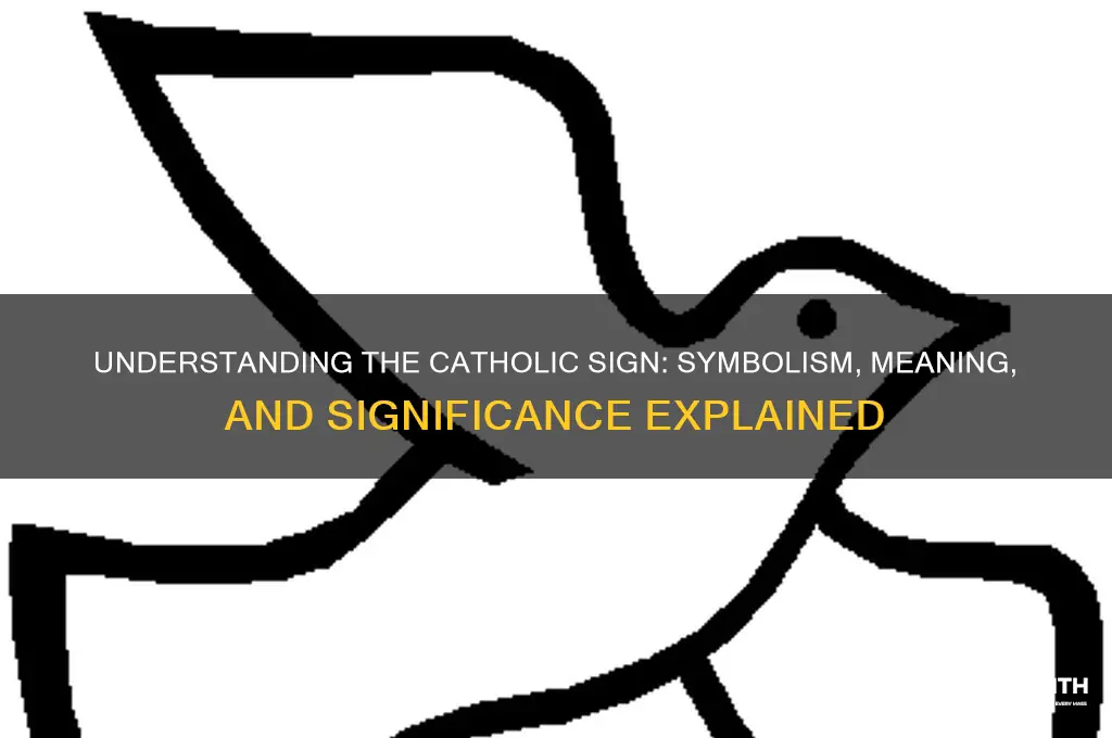 what is the catholic sign