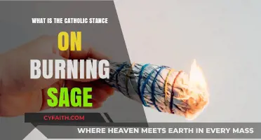 Catholic Perspective on Sage Burning: Rituals, Respect, and Spiritual Practices