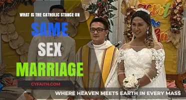 Catholic Church's Position on Same-Sex Marriage: Doctrine and Dialogue