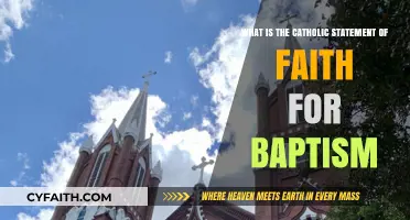 Understanding the Catholic Profession of Faith in Baptism