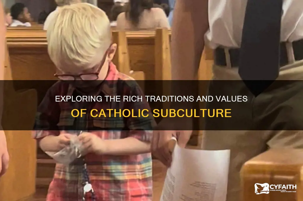 what is the catholic subculture