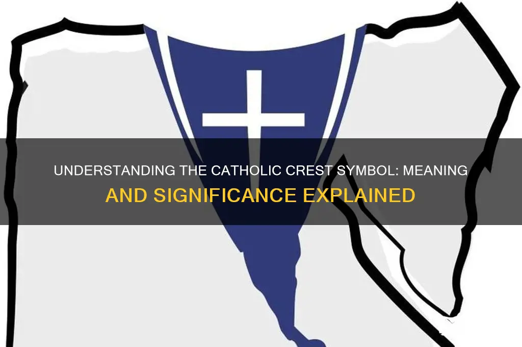 what is the catholic symbol for crest
