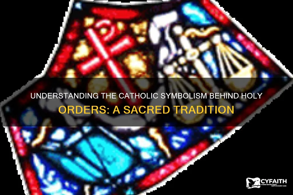 what is the catholic symbol for holy orders