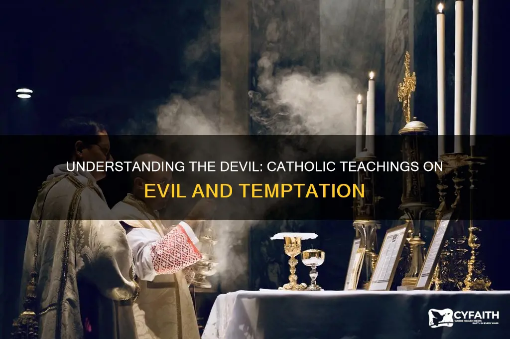 what is the catholic teaching about the devil