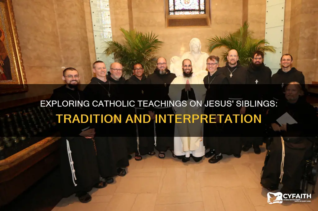 what is the catholic tradition about jesus siblings