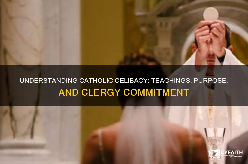 what is the catholic treaching on celibacy