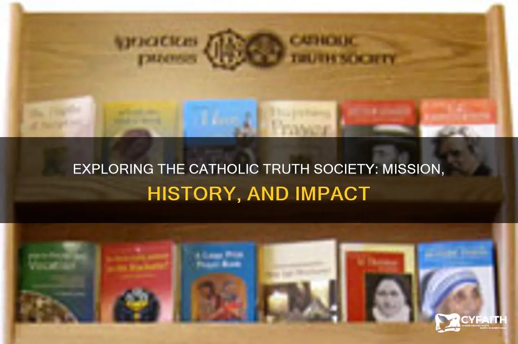 what is the catholic truth society
