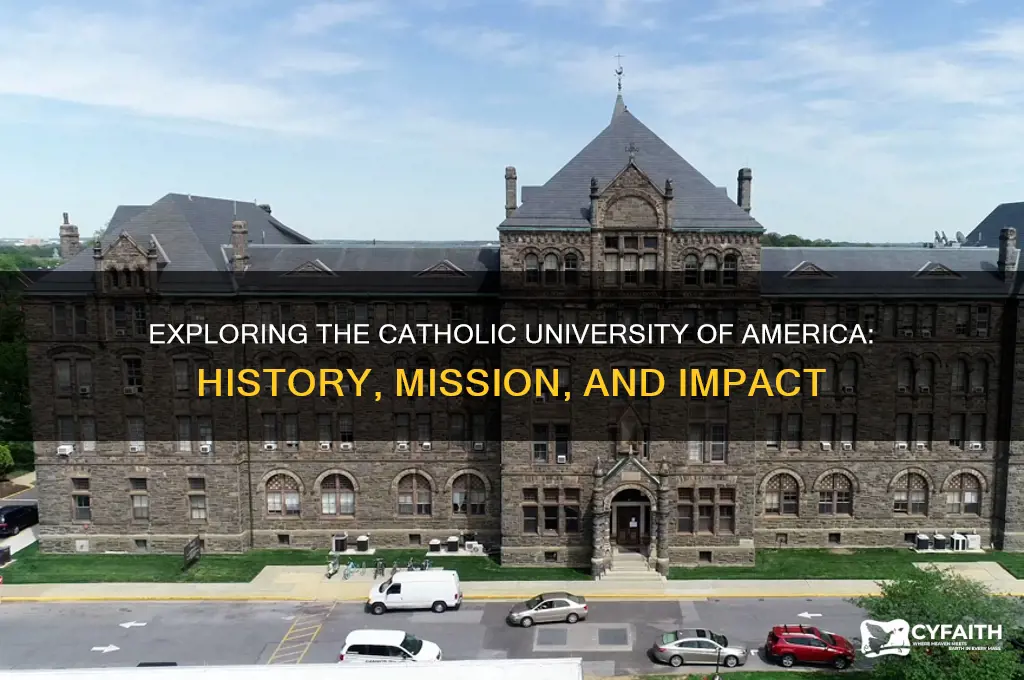 what is the catholic university of america