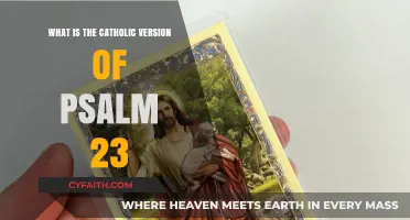 Catholic Psalm 23: Exploring the Shepherd's Love in Tradition