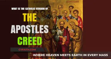 Understanding the Catholic Apostles' Creed: Faith, Tradition, and Belief