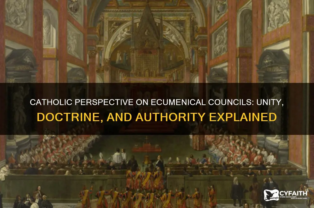 what is the catholic view of ecumenical councils