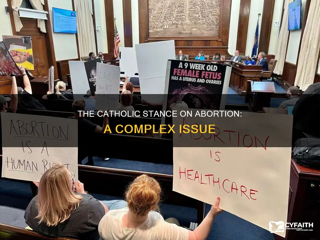 what is the catholic view on abortion