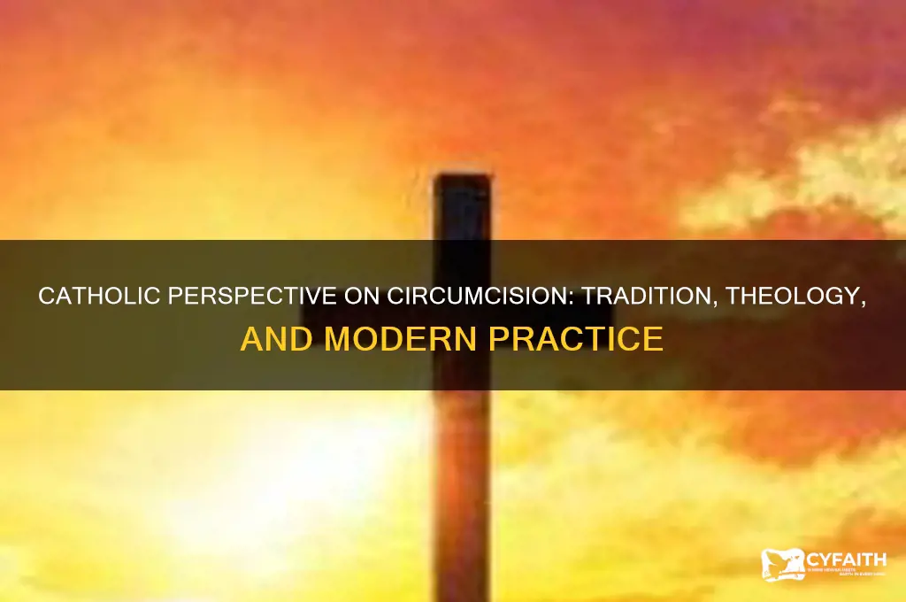 what is the catholic view on circumcision