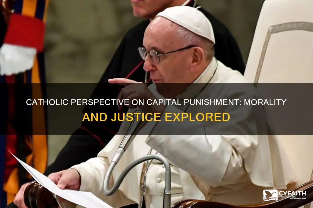 what is the catholic view on the death penalty