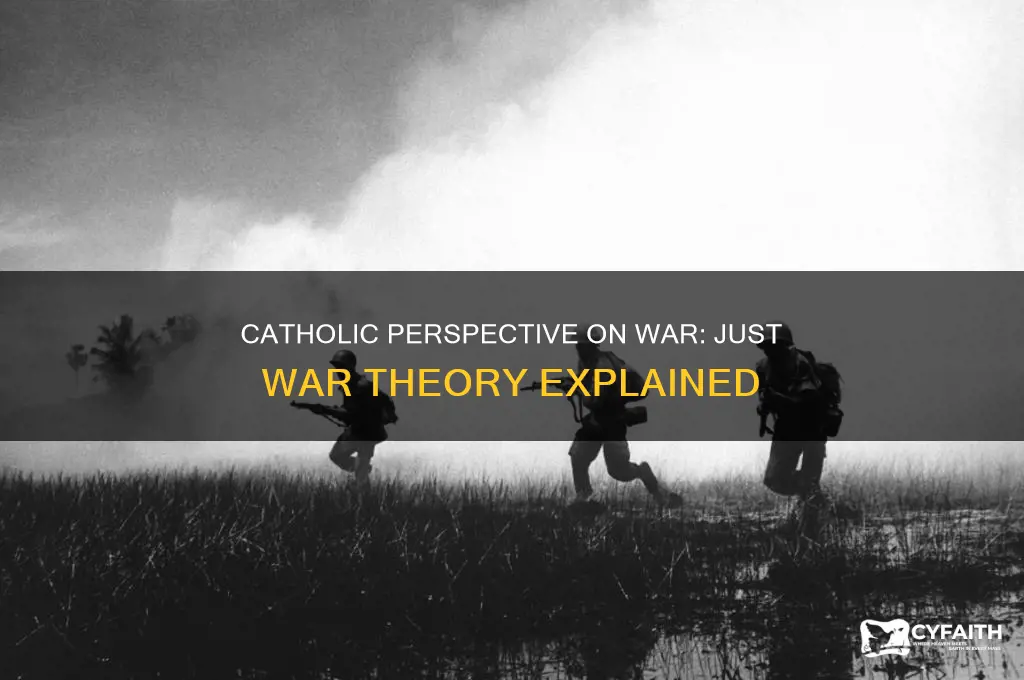 what is the catholic view on war