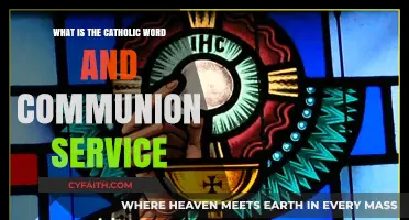 Understanding the Catholic Liturgy: The Word and Communion Service Explained