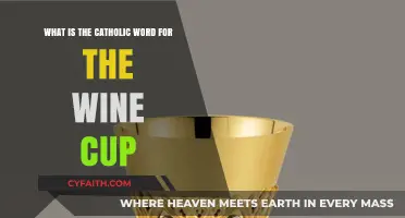Understanding the Catholic Chalice: The Sacred Wine Cup's Name and Meaning