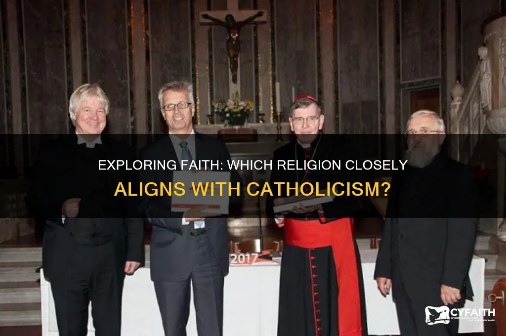 what is the closest religion to catholic