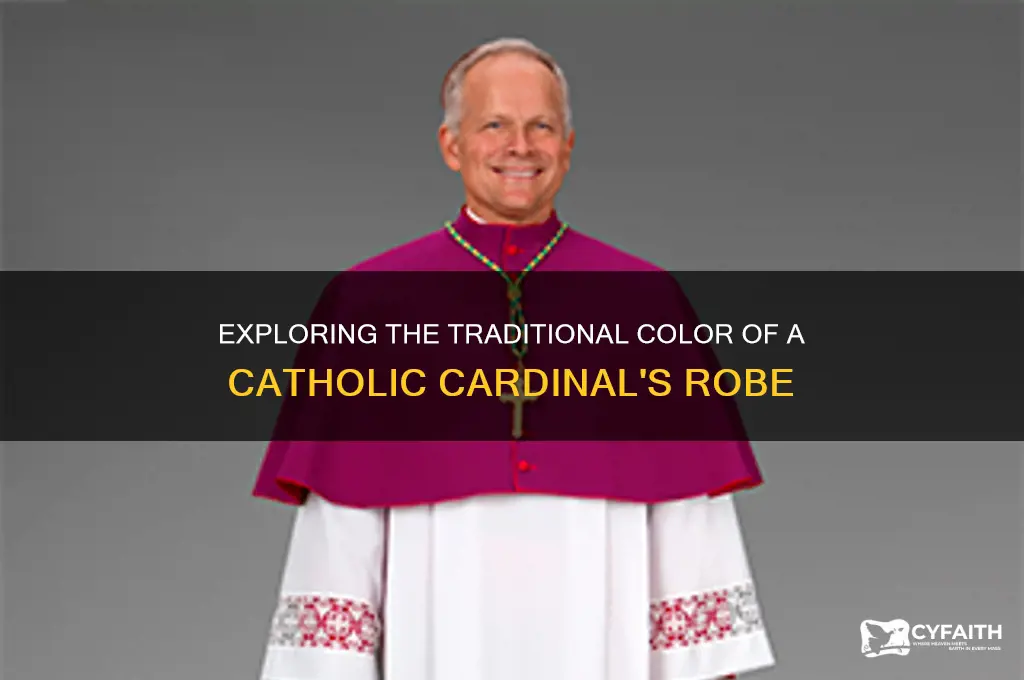 what is the color of a catholic cadiinak cao