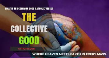 Catholic Common Good vs. Collective Good: Understanding the Key Differences