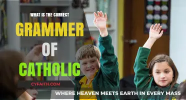 Understanding the Correct Grammar of 'Catholic': A Comprehensive Guide
