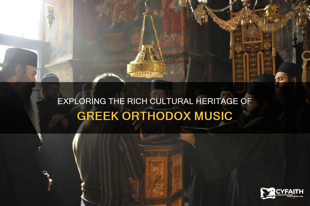 what is the culture of the greek orthodox music
