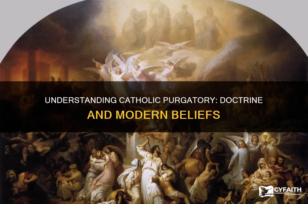 what is the current catholic doctrine on purgatory