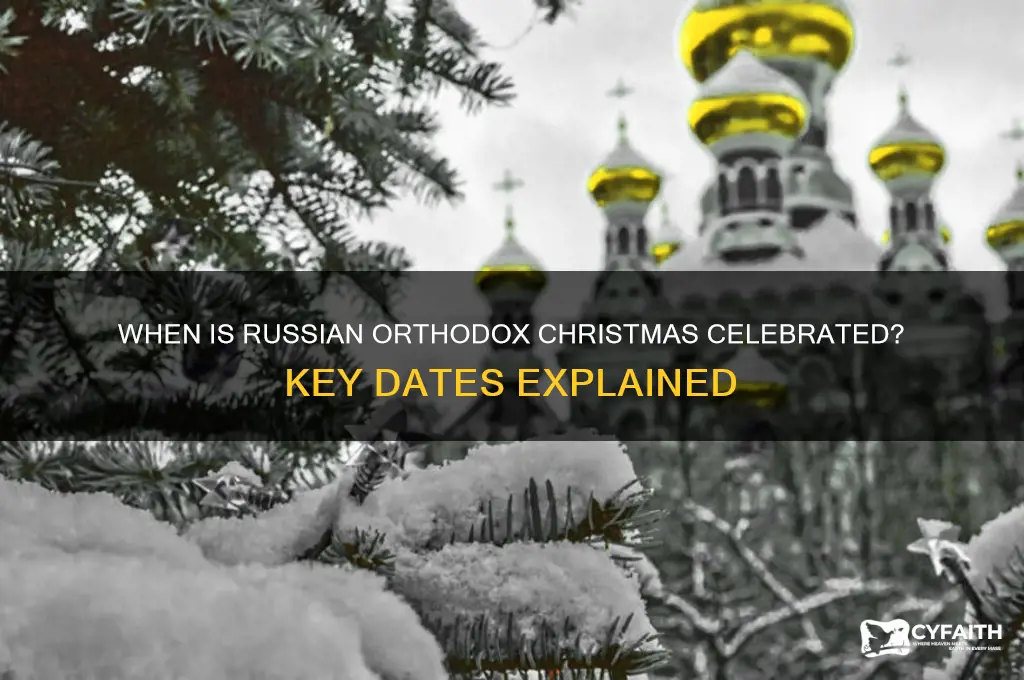what is the date of the russian orthodox christmas