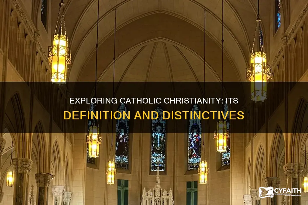 what is the definition of catholic christianity