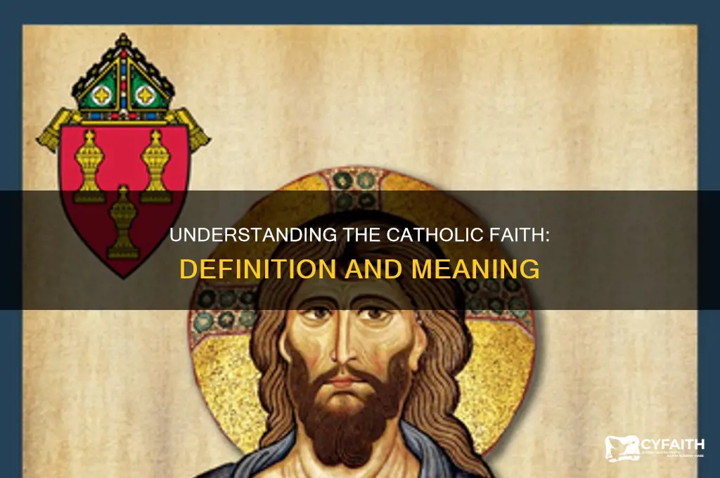 what is the definition of catholic faith